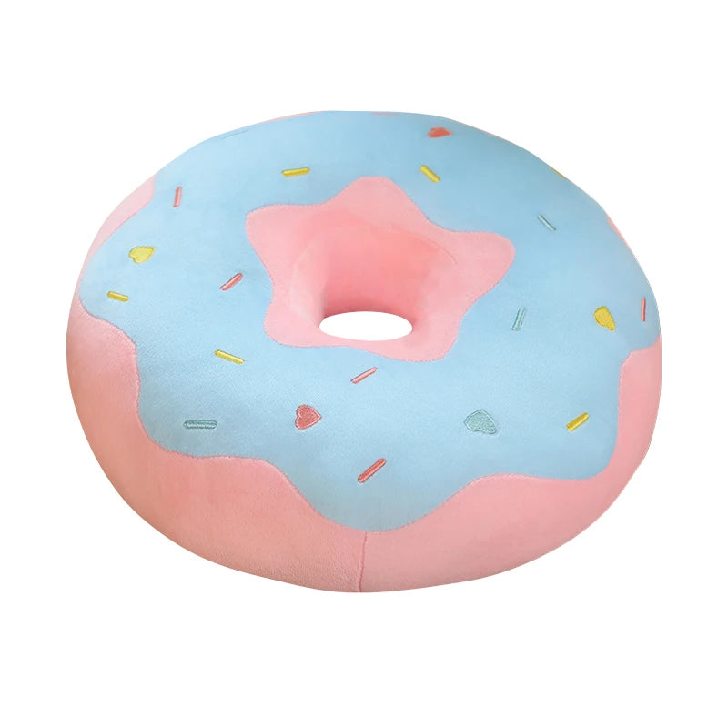 Simulation Chocolate Donut Plush Pillow