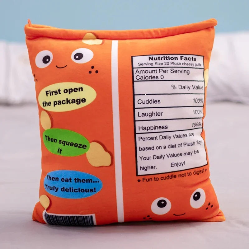 Cheesy Puffs Children's Plush Toy