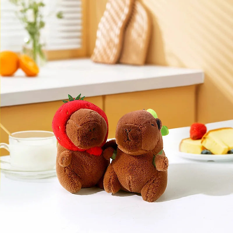 13cm Turtle Backpack Capibara Plushies