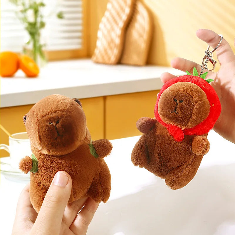 13cm Turtle Backpack Capibara Plushies