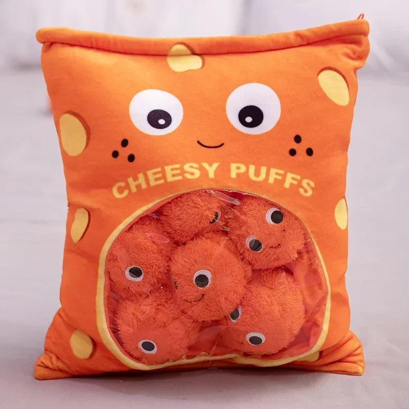 Cheesy Puffs Children's Plush Toy
