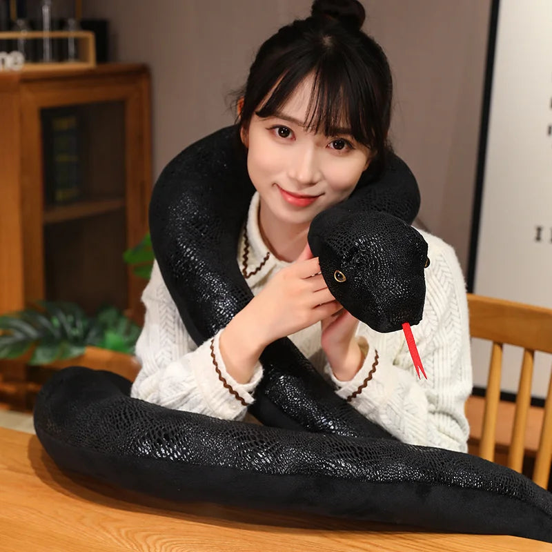 4 Colors Simulation Snakes Plush Toy