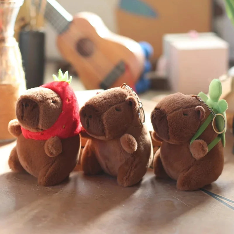 13cm Turtle Backpack Capibara Plushies